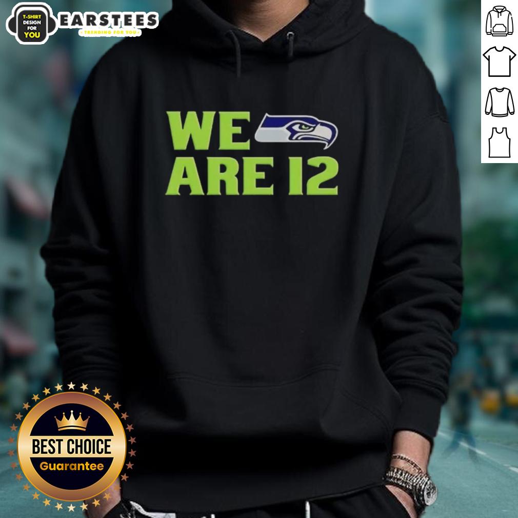cute-we-are-12-seattle-seahawks-hoodie Alt Text: Cute We Are 12 Seattle Seahawks hoodie for fans, featuring vibrant team colors and stylish design, perfect for game day.