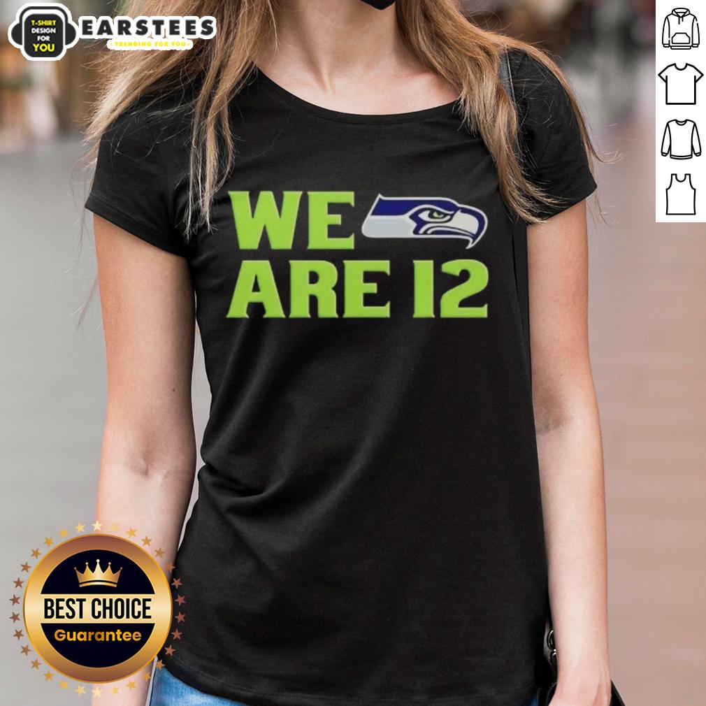 cute-we-are-12-seattle-seahawks-ladies-tee Cute We Are 12 Seattle Seahawks Ladies Tee featuring vibrant graphics and a comfortable fit for fans.