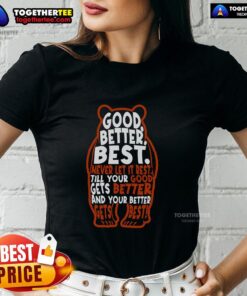 Funny Better Best Bears Sports Football Ladies Tee featuring a playful graphic for football fans.