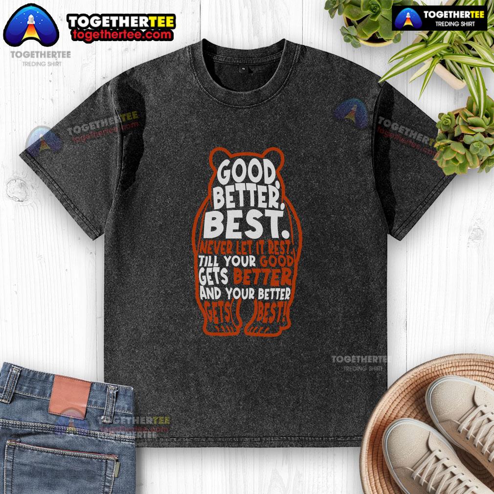 Funny Better Best Bears Sports Football Washed T Shirt Alt Text: Funny Better Best Bears Sports Football Washed T-Shirt featuring playful bear graphics and vibrant colors.