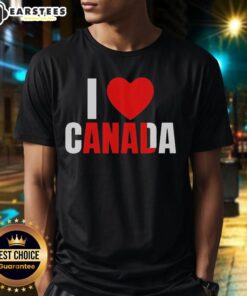 Funny I Love Canada Anal T-Shirt featuring humorous graphics and vibrant colors, perfect for proud Canadians and humor lovers.