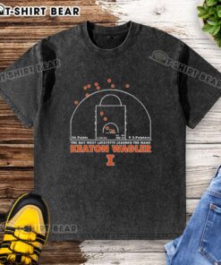 Funny Illinois Fighting Illini shirt featuring Keaton Wagler, showcasing West Lafayette's humorous take on college sports.