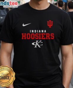 Alt Text: Funny Indiana Hoosiers NCAA No Shoes Nation Go Big Red T-Shirt design featuring vibrant colors and playful graphics.