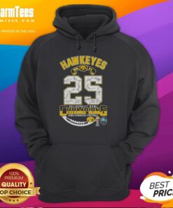 Alt Text: Funny Iowa Hawkeyes Reliaquest Bowl Champions 2025 hoodie featuring a vibrant design celebrating the team's victory.
