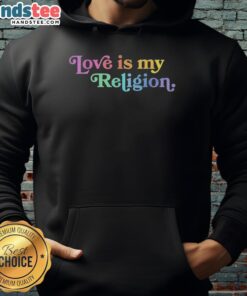 Funny John Pavlovitz wearing 'Patriot Love Is My Religion' hoodie, showcasing a blend of humor and patriotism.