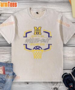 Funny Midland Bulldog basketball white-out 2026 washed t-shirt featuring a playful design for Midland High fans.