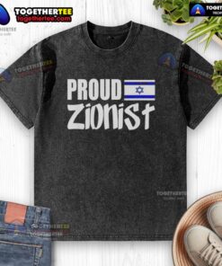 Funny Proud Zionist Israel washed t-shirt design featuring a playful graphic and vibrant colors celebrating Israeli pride.