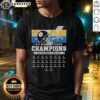 2025 AFC South Division Champions Pittsburgh Steelers T-Shirt featuring team logo and vibrant design, perfect for fans.