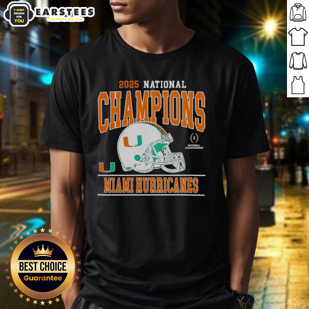 good-2025-cfp-national-champions-miami-hurricanes-football-t-shirt 2025 CFP National Champions Miami Hurricanes football T-shirt featuring vibrant team colors and logo design.