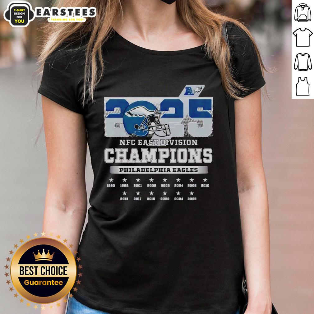 good-2025-nfc-east-division-champions-philadelphia-eagles-ladies-tee Good 2025 NFC East Division Champions Philadelphia Eagles ladies tee in stylish design, perfect for female fans.
