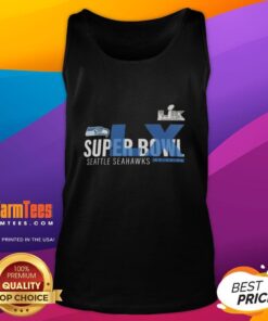 2026 Seattle Seahawks Super Bowl LX Made It tank top featuring team colors and logo, perfect for fans and game day.