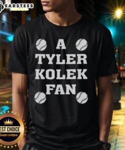 Good A Tyler Kolek Fan Michael Jordan Of Rhode Island T-Shirt featuring iconic basketball graphics and vibrant colors.