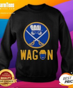 Good Absolute Wagon Buffalo Sabres sweatshirt featuring team logo and stylish design for fans and sports enthusiasts.