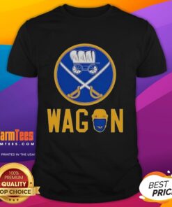 Good Absolute Wagon Buffalo Sabres T-Shirt featuring team colors and logo, perfect for fans and game day attire.