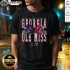 Good Allstate Sugar Bowl 2026 T-Shirt featuring Ole Miss vs Georgia helmet matchup design for fans and collectors.