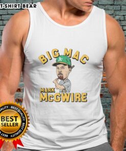 Mark McGwire Big Mac tank top from Good Athletics featuring a bold design celebrating baseball legend Mark McGwire.