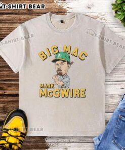 Good Athletics Mark McGwire Big Mac washed t-shirt featuring classic baseball graphics for fans and collectors.