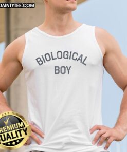 Good Biological Boy Tank Top featuring a stylish design, perfect for casual wear and expressing individuality.