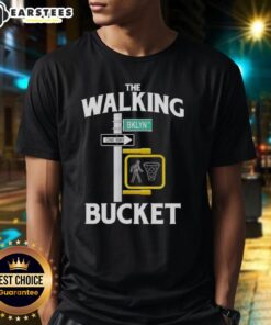 Good Brooklyn Nets The Walking Bucket T-Shirt featuring vibrant team colors and stylish design for fans.
