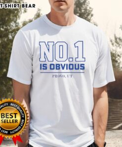 Good BYU Cougars No 1 Is Obvious T-Shirt featuring bold graphics and team colors for passionate fans.
