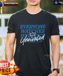 Good Caitlin Clark Everyone Watch Women's Sports Unrivaled T-Shirt design featuring vibrant graphics and bold text.
