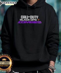 Good Call Of Duty Black Ops 7 Zombies hoodie featuring vibrant graphics and a comfortable fit for gamers and fans.