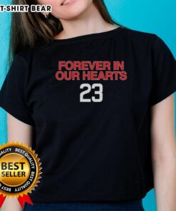 Chicago Cubs Forever In Our Hearts Ladies Tee - stylish women's shirt celebrating Chicago Cubs fandom.