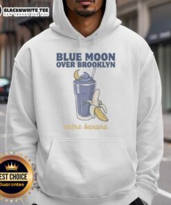 Good Christopher Grady and Scott Hunter wearing Blue Moon Over Brooklyn Extra Banana hoodies, showcasing vibrant street style.
