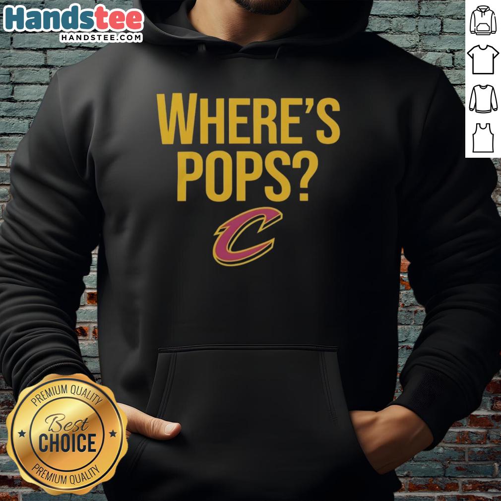 good-cleveland-cavaliers-basketball-big-logo-wheres-pops-hoodie Good Cleveland Cavaliers basketball big logo on a stylish Where's Pops hoodie for fans and sports enthusiasts.