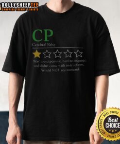 Good CP Cerebral Palsy 1 Star T-Shirt design featuring a bold graphic, perfect for raising awareness and showing support.