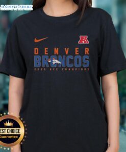 Good Denver Broncos NFL 2026 Super Bowl ladies tee featuring vibrant team colors and stylish design for female fans.