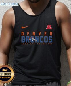 Stylish Good Denver Broncos NFL 2026 Super Bowl tank top featuring team colors and logo, perfect for game day.