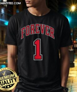 Good Derrick Rose Forever 1 T-Shirt featuring a stylish design, perfect for fans of the basketball star Derrick Rose.