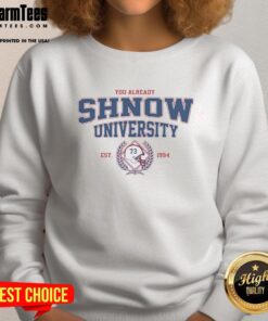 Good Dion Dawkins You Already Shnow University Buffalo Bills Football Est 1994 sweatshirt in blue, perfect for fans.