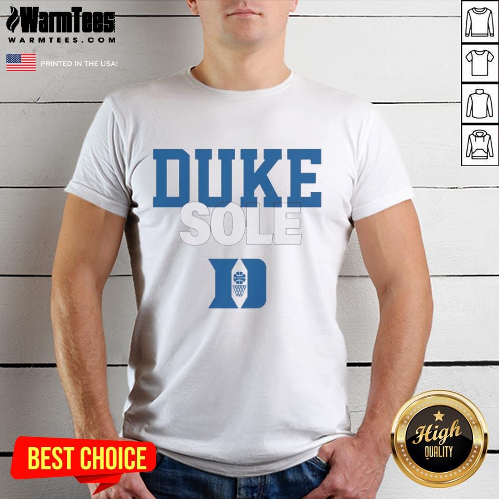 good-duke-blue-devils-sole-t-shirt-1 Good Duke Blue Devils Sole T-Shirt featuring bold team logo, perfect for fans supporting Duke University basketball.