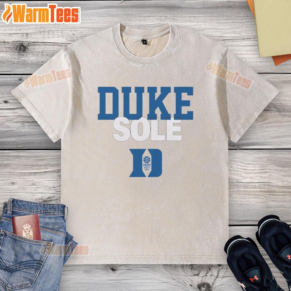 good-duke-blue-devils-sole-washed-t-shirt Alt Text: Good Duke Blue Devils Sole Washed T-Shirt featuring a vintage design in blue and white for fans of Duke University.