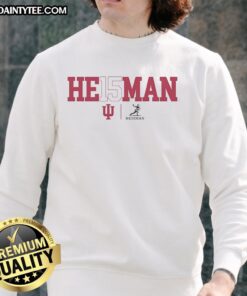 Good Fernando Mendoza Indiana Hoosiers unisex sweatshirt celebrating 2025 Heisman Trophy winner, perfect for fans.