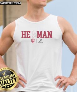 Good Fernando Mendoza Indiana Hoosiers unisex tank top celebrating the 2025 Heisman Trophy winner.