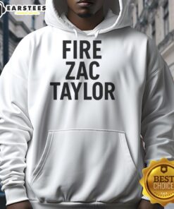 Zac Taylor hoodie featuring the Good Fire logo, perfect for fans looking for stylish game day apparel.