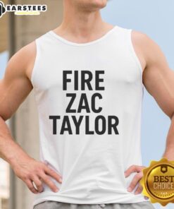 Zac Taylor tank top featuring a vibrant design, perfect for fans of Good Fire and stylish summer wear.