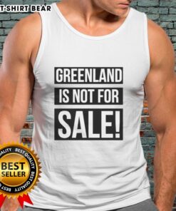 Good Greenland Is Not For Sale Retro Tank Top in vibrant colors, perfect for casual summer outfits and eco-conscious fashion.