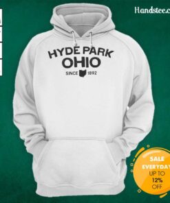 Good Hyde Park Ohio Since 1892 hoodie featuring a stylish design and comfortable fit for casual wear.