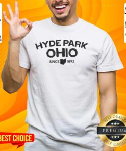 Good Hyde Park Ohio Since 1892 T-Shirt featuring vintage design and local pride. Perfect for fans of Hyde Park.