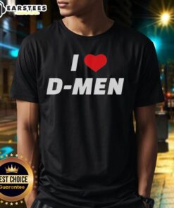 Good I Love D-Men T-Shirt featuring a bold graphic design, perfect for fans of D-Men and stylish casual wear.