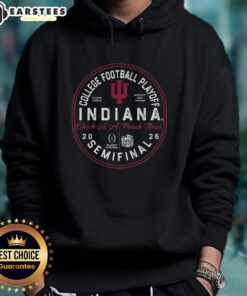Good Indiana 2026 Peach Bowl Bound Hoodie in vibrant colors, perfect for fans celebrating their team's big game.