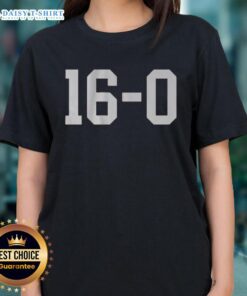 Good Indiana Football 16-0 2025 CFP National Champions ladies tee shirt showcasing team pride and championship spirit.