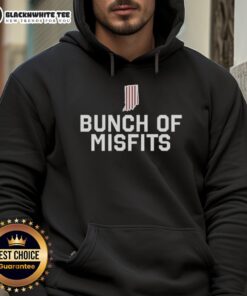 Good Indiana Hoosiers Football Bunch of Misfits Logo Hoodie featuring vibrant colors and a unique design for fans.