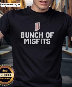 Alt Text: Good Indiana Hoosiers Football Bunch Of Misfits Logo T-Shirt featuring vibrant design and team colors.