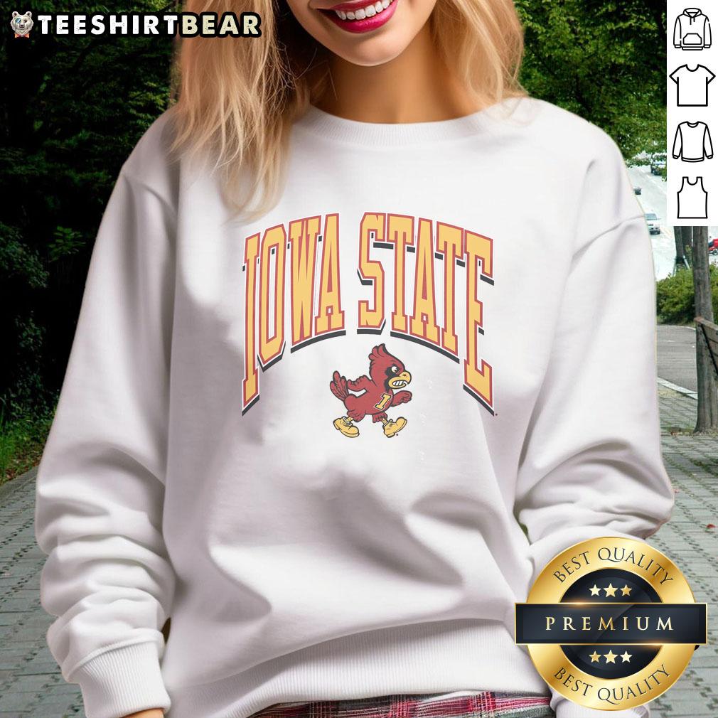 good-iowa-state-cyclones-vintage-walk-sweatshirt Alt Text: Vintage Iowa State Cyclones Walk Sweatshirt featuring classic design and team colors for ultimate fan style.