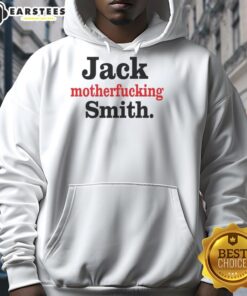 Good Jack Motherfucking Smith Hoodie featuring bold graphic design, perfect for casual wear and street fashion enthusiasts.